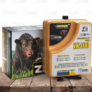 ZK400 ELETRIFICADOR DE CERCA ZEBU