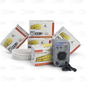 KIT ESPANTA RATO/MORCEGO ZEBU ERMU-1/5 TURBO C/ 4 UR C/ FIO