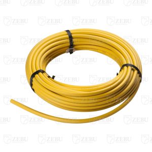 MANGUEIRA DE POLIET. AMARELA 3/8" C/ 25M ZEBU
