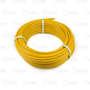 MANGUEIRA DE POLIET. AMARELA 3/8" C/ 25M ZEBU
